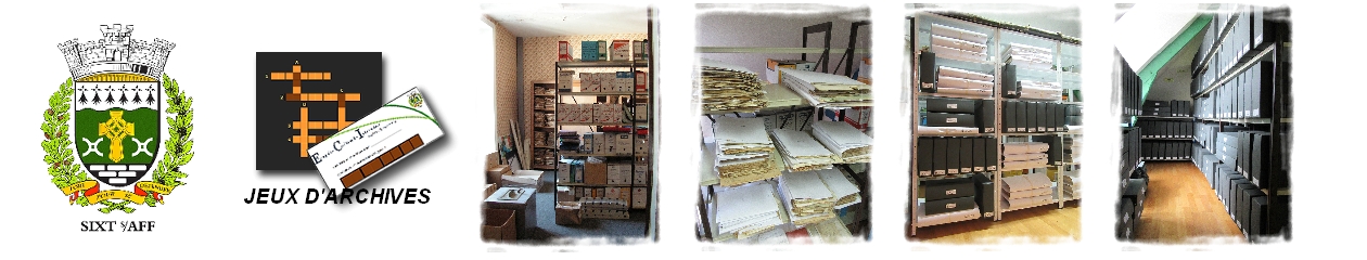 LES ARCHIVES COMMUNALES DE SIXT-SUR-AFF